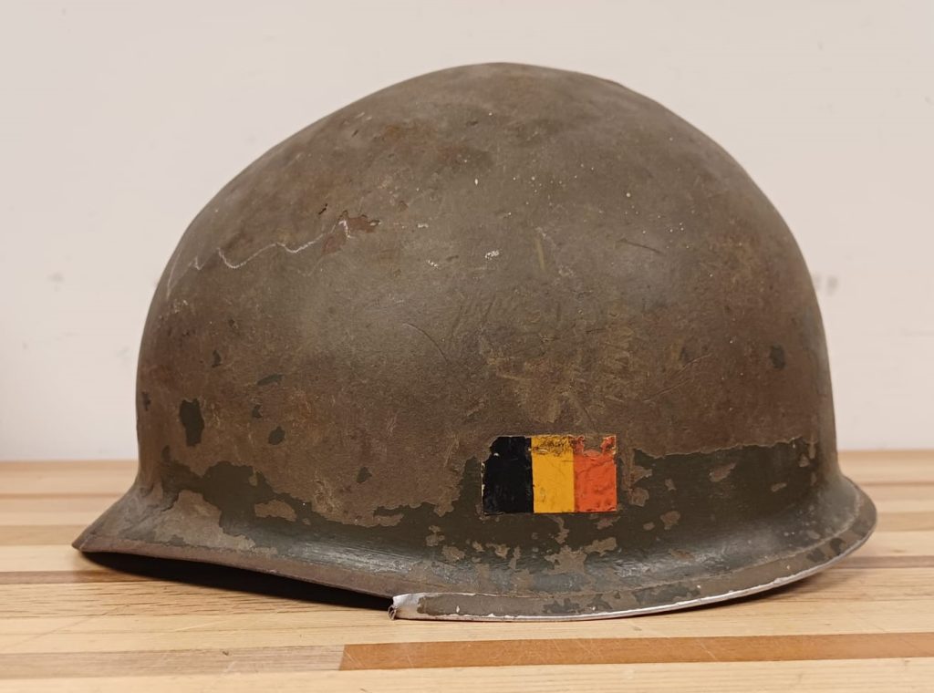 Vintage Belgische pantser- helm - WOII Stijl