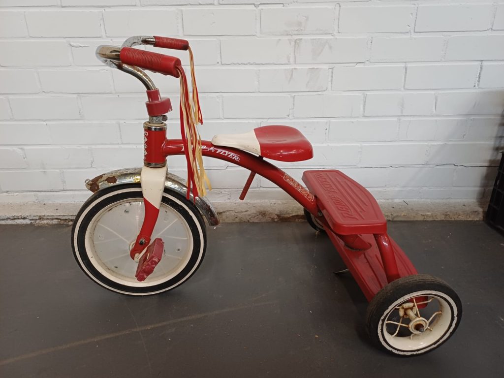 Retro Radio Flyer driewieler - kinderfiets