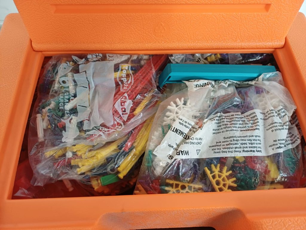 Knex bouwset in handige koffer