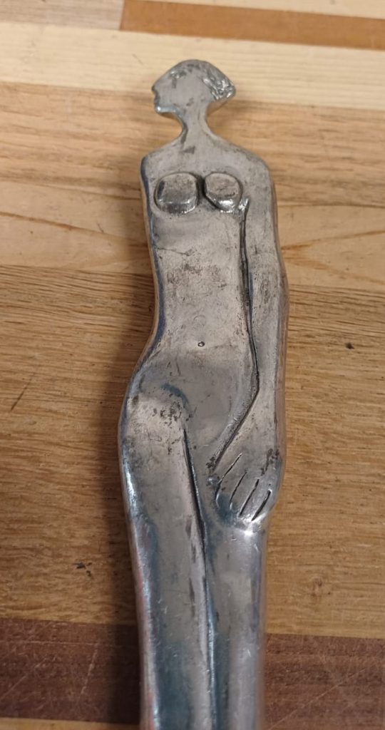 Art Deco Carrol Boyes vrouwen lepel