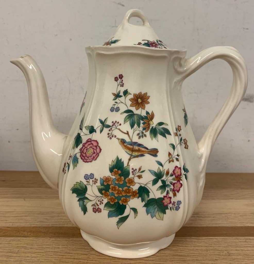 Wedgwood Theepot met Deksel - Tropical Garden - Etruria & Barlaston