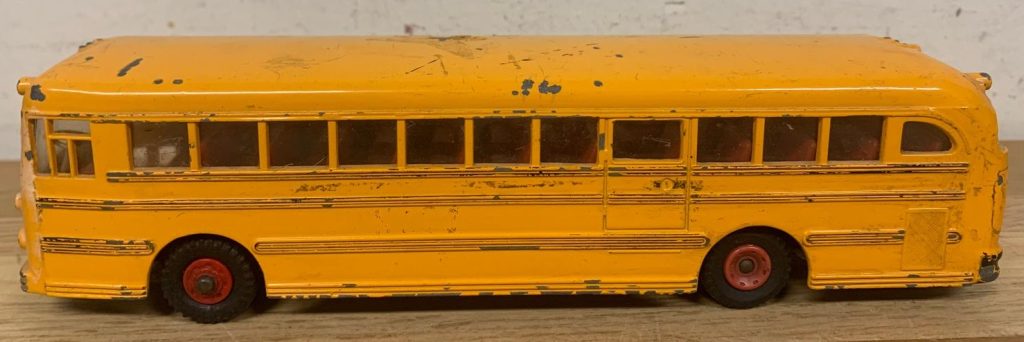 Vintage Dinky Supertoys 949 Wayne School Bus Geel - Meccano